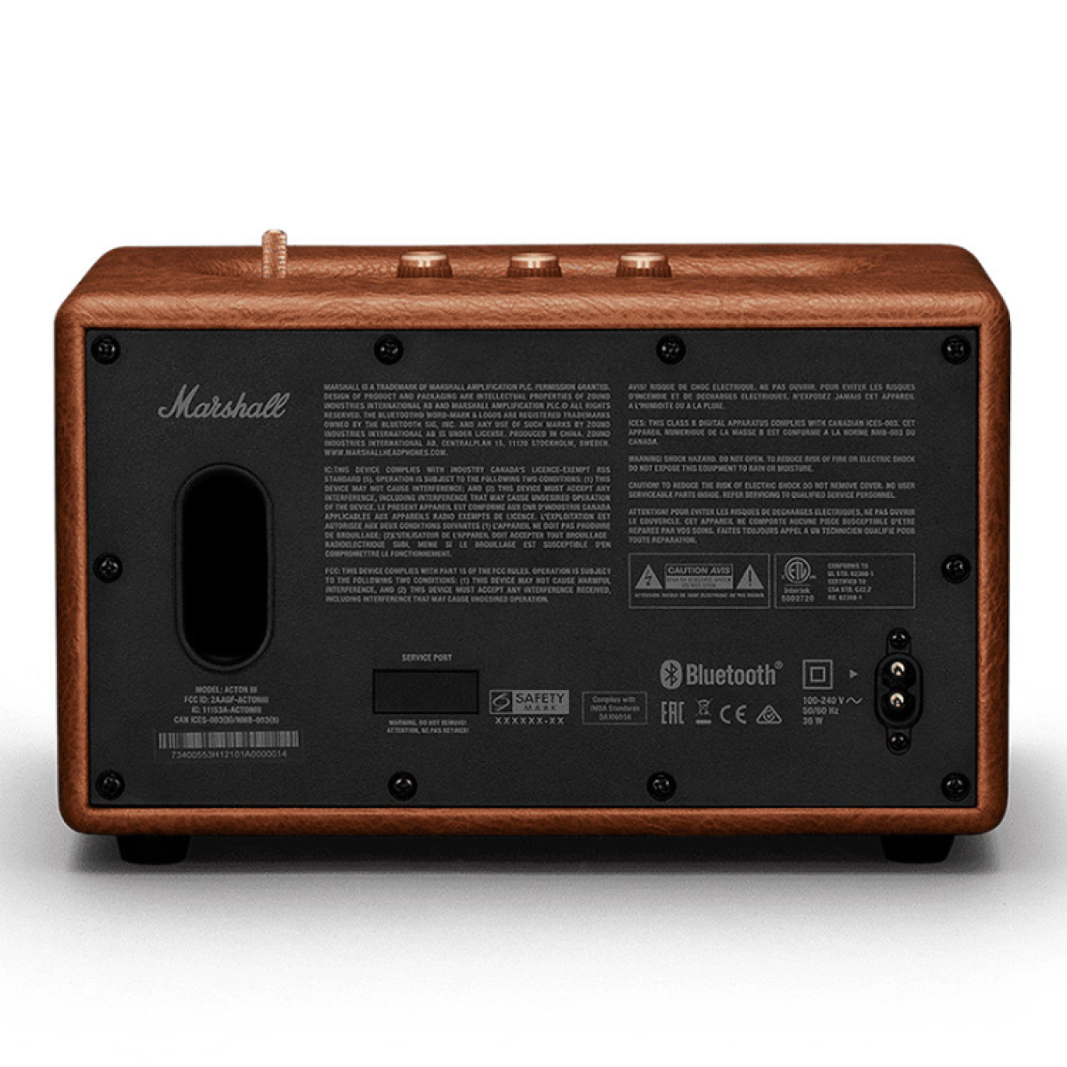 Marshall Acton III Bluetooth Brown - BimotorDJ